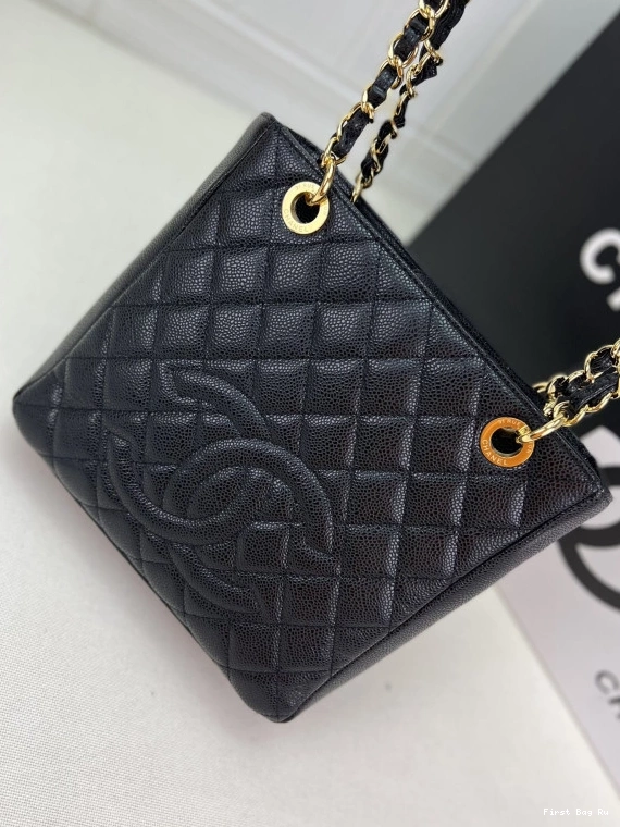 First Bag Ru CHANEL PST Petit Tote Shopping 0717